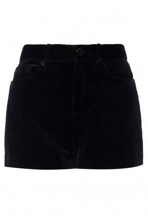Velvet shorts with pockets, zdjęcie 1 Velvet shorts with pockets od Saint Laurent